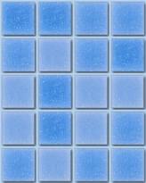 Плитка Irida Mosaic Breeze Skyblue 32.7x32.7 см, поверхность глянец