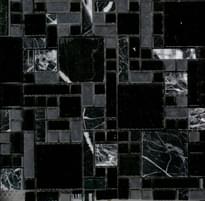Плитка Irida Mosaic Elite Black 30x30 см, поверхность полированная