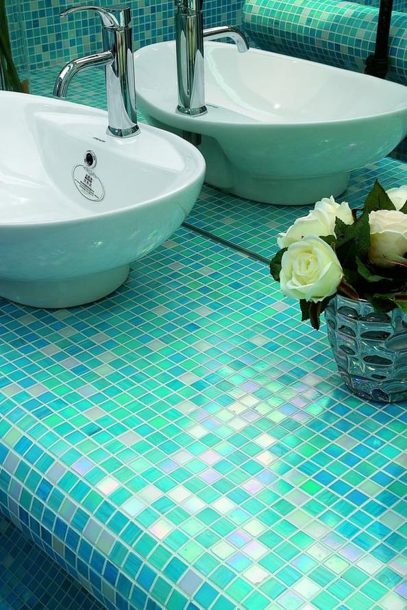 стекло фабрики Irida Mosaic коллекция Glamour