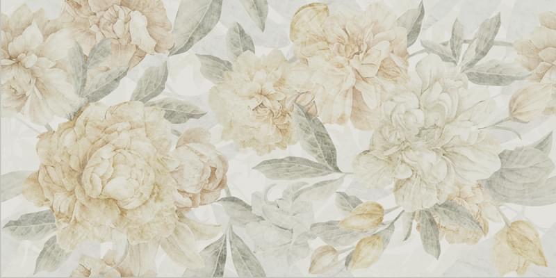 Плитка Isla Oyster Decoro Rose Mix Ret 60x120 см, поверхность матовая, рельефная
