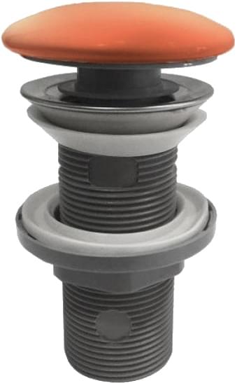 Плитка Isvea Ceramic Pop-Up Донный клапан для раковины Ceramic Pop-Up керамический без перелива клик-клак терракотовый матовый  поверхность матовая