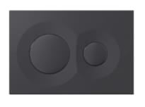 Плитка Isvea Dome Смывная клавиша DOME антрацит матовый поверхность матовая