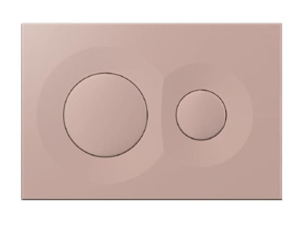 Плитка Isvea Dome Смывная клавиша DOME лососевый матовый поверхность матовая