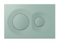 Плитка Isvea Dome Смывная клавиша DOME мятно-зеленый матовый поверхность матовая