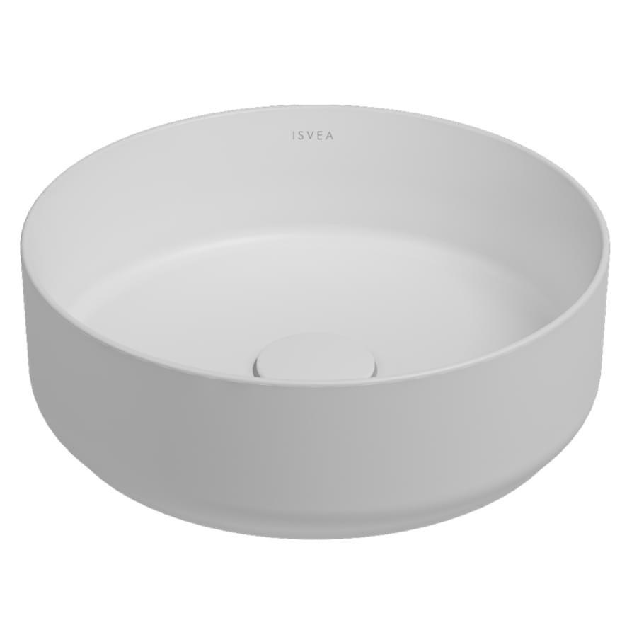 Плитка Isvea Infinity Раковина накладная INFINITY 360x360x120мм белый  поверхность глянец