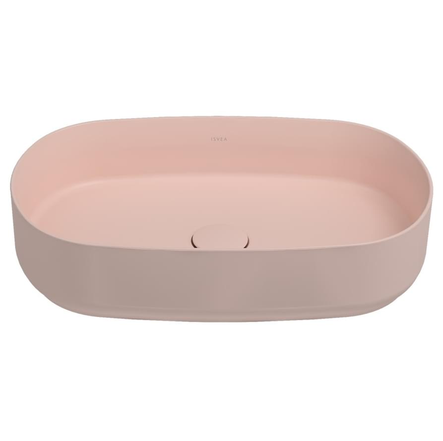 Плитка Isvea Infinity Раковина накладная INFINITY 550x360x120мм лососевый матовый  поверхность матовая