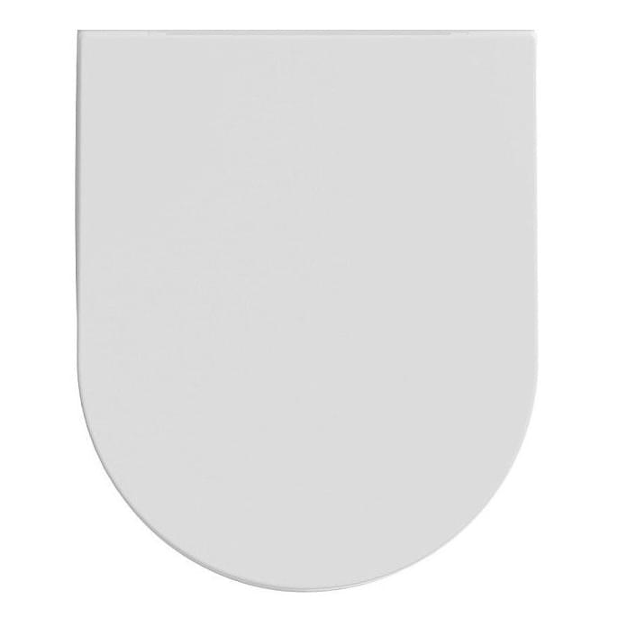 Плитка Isvea Infinity Сиденье для унитаза INFINITY с микролифтом белый матовый  поверхность матовая