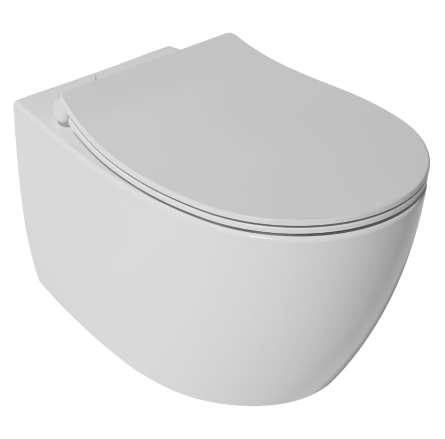 Плитка Isvea Sentimenti Унитаз подвесной SENTIMENTI VORTEX 363x510 смыв торнадо без сиденья белый матовый  поверхность матовая