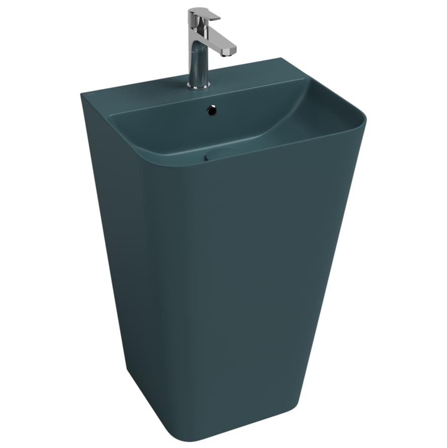 Плитка Isvea Sott Aqua Раковина напольная SOTT AQUA 500x420x830мм изумрудный матовый  поверхность матовая