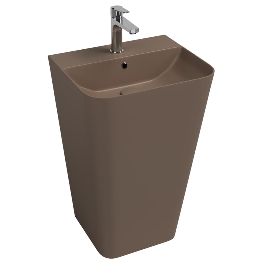 Плитка Isvea Sott Aqua Раковина напольная SOTT AQUA 500x420x830мм коричневый матовый  поверхность матовая