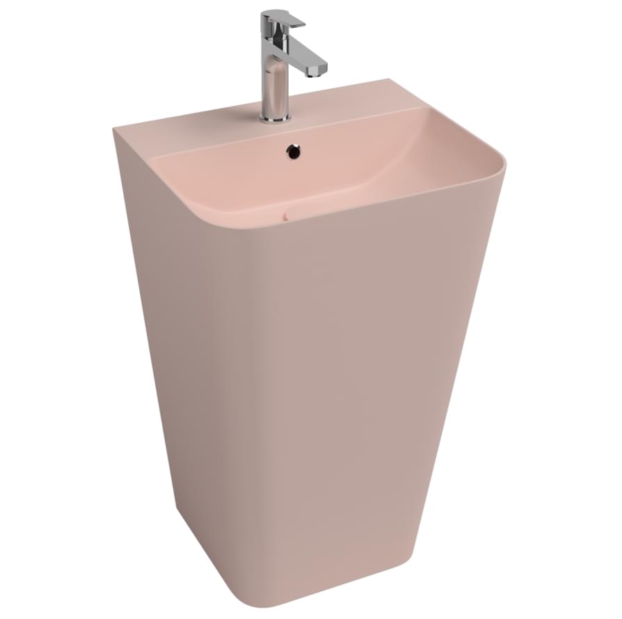 Плитка Isvea Sott Aqua Раковина напольная SOTT AQUA 500x420x830мм лососевый матовый  поверхность матовая