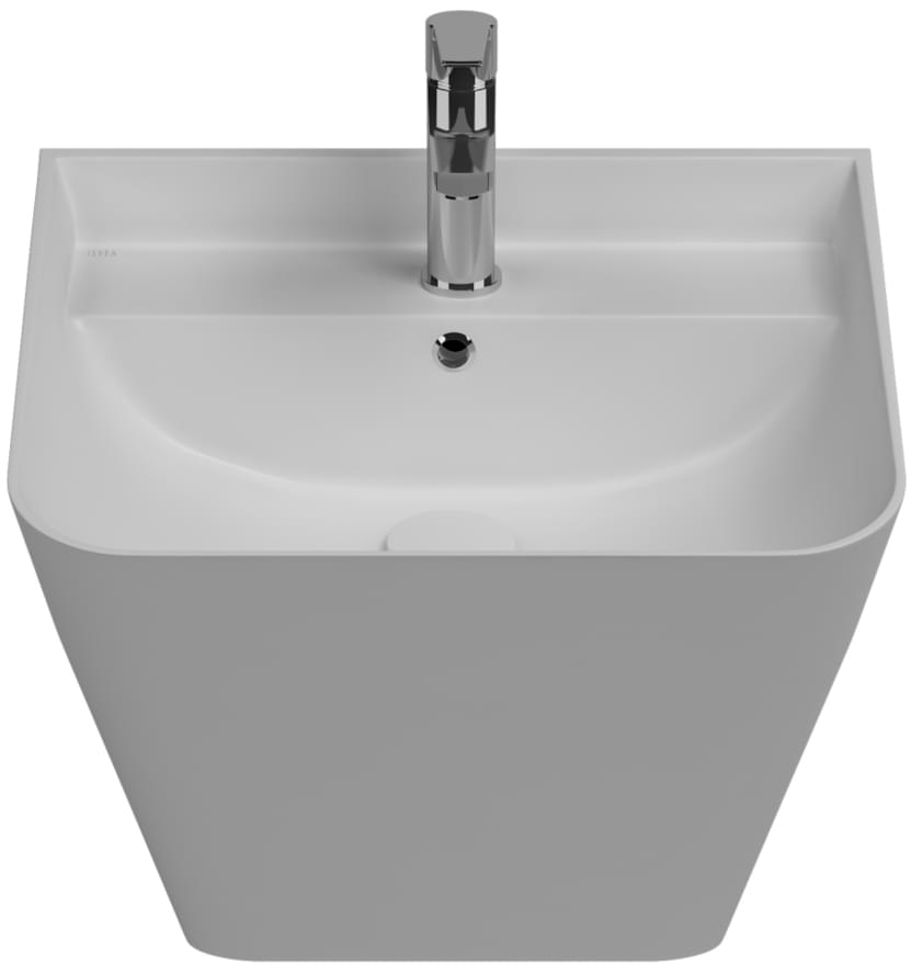 Плитка Isvea Sott Aqua Раковина подвесная SOTT AQUA 500x420x515мм белый матовый  поверхность матовая