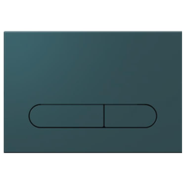 Плитка Isvea Sotti Смывная клавиша SOTTI изумрудный матовый поверхность матовая