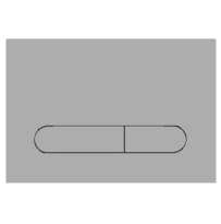 Плитка Isvea Sotti Смывная клавиша SOTTI серый камень матовый поверхность матовая