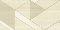 Плитка Italon Charme Advance Alabastro White Inserto Golden Line 40x80 см, поверхность матовая