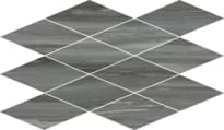 Плитка Italon Charme Advance Palissandro Dark Mosaico Diamond 28x48 см, поверхность полированная