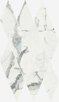 Плитка Italon Charme Deluxe Invisible White Mosaico Diamond 28x48 см, поверхность матовая