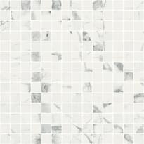 Плитка Italon Charme Deluxe Invisible White Mosaico Split 30x30 см, поверхность полуматовая