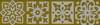 Плитка Italon Charme Evo Tozzetto Lady Gold 7.2x7.2 см, поверхность матовая, рельефная