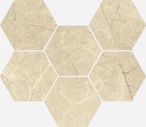 Плитка Italon Charme Extra Arcadia Mosaico Hexagon 25x29 см, поверхность полуматовая