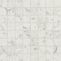 Плитка Italon Charme Extra Carrara Mosaico Lux 29.2x29.2 см, поверхность полированная