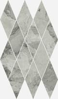 Плитка Italon Charme Extra Silver Mosaico Diamond 28x48 см, поверхность полированная