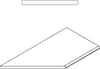 Плитка Italon Climb Rope Bordo Round Sx 30x60 см, поверхность матовая, рельефная