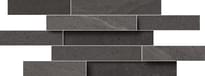 Плитка Italon Contempora Carbon Brick 3D 28x78 см, поверхность матовая