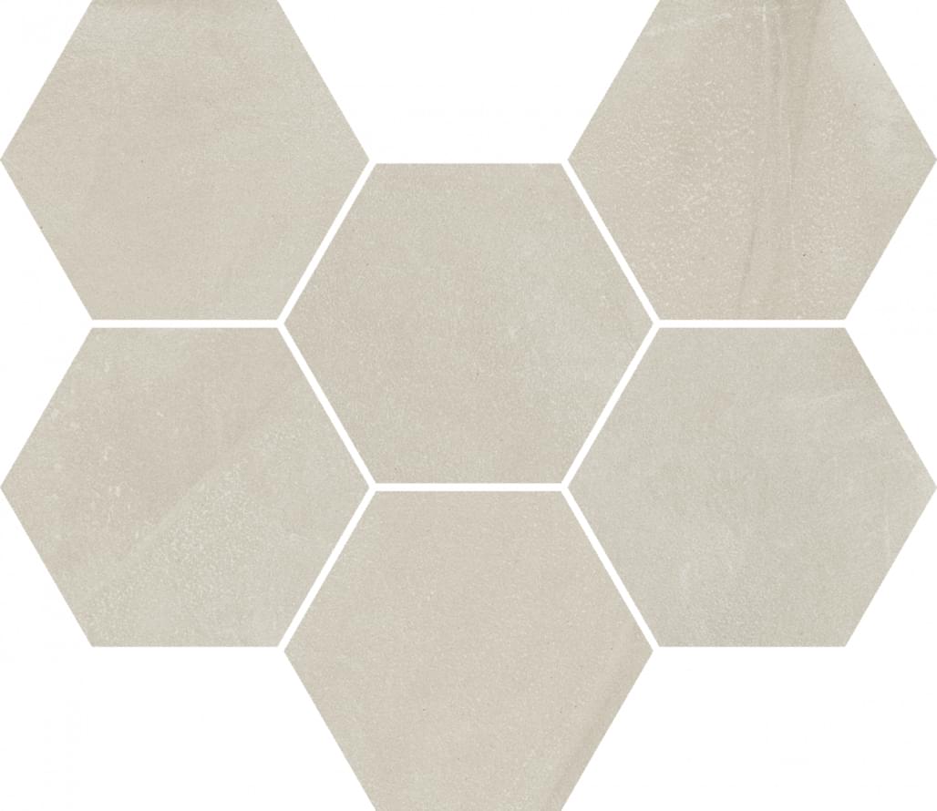 Italon Continuum Pure Mosaico Hexagon 25x29