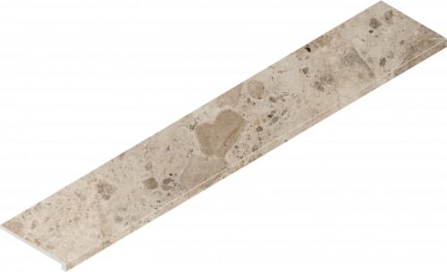 Italon Continuum Stone Beige Scalino Front 33x160