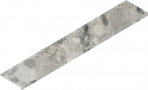 Italon Continuum Stone Grey Scalino Ang Dx 33x160