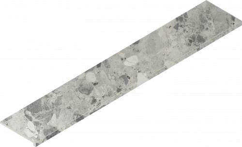 Italon Continuum Stone Grey Scalino Front 33x160