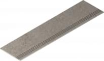 Плитка Italon Discover Grey Gradino 30x120 см, поверхность матовая