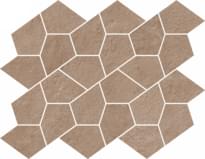Плитка Italon Eternum Gold Mosaico Kaleido 27.6x35.6 см, поверхность матовая
