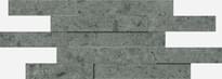 Плитка Italon Genesis Grey Brick 3D 28x78 см, поверхность матовая