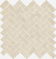 Плитка Italon Genesis White Mosaico Cross 31.5x29.7 см, поверхность матовая
