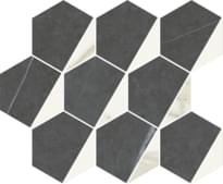 Плитка Italon Metropolis Mosaico Hexagon Cold 25.4x31 см, поверхность матовая