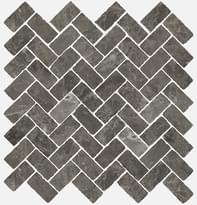 Плитка Italon Room Stone Grey Mosaico Cross 29.7x31.5 см, поверхность полуматовая