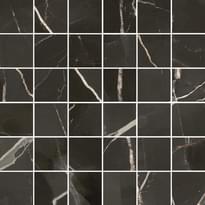 Плитка Italon Stellaris Absolut Black Mosaico 30x30 см, поверхность матовая