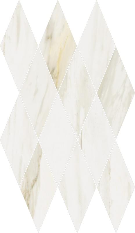 Italon Stellaris Carrara Ivory Mosaico Diamond 28x48