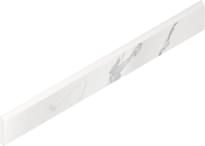 Плитка Italon Stellaris Statuario White Battiscopa Lap 7.2x60 см, поверхность полированная