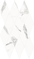 Плитка Italon Stellaris Statuario White Mosaico Diamond 28x48 см, поверхность полированная