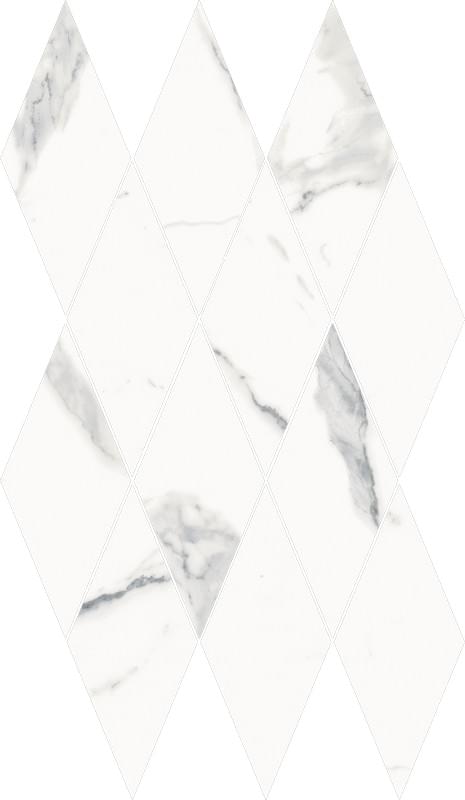 Italon Stellaris Statuario White Mosaico Diamond 28x48
