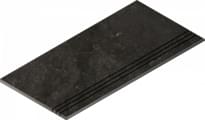 Плитка Italon Voyager Black Gradino 30x60 см, поверхность матовая