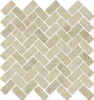 Плитка Italon Wonderful Life Almond Mosaico Кросс 31.5x29.7 см, поверхность матовая