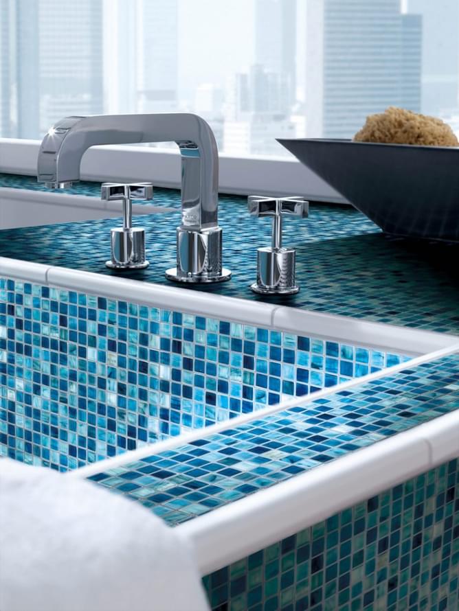 стекло фабрики JNJ коллекция Pool Mixes