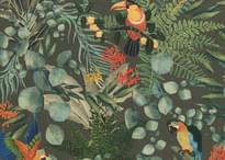 Jannelli And Volpi JV181 Lemuria 6523 JV Parrots 10.05м x 70см поверхность матовая