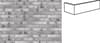 Плитка Joseph Bricks Bricks Doutzen Df Плитка Угловая 240x115x24x52 5.2x35.5 см, поверхность матовая, рельефная