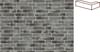 Плитка Joseph Bricks Bricks Eden Wf Брусок Угловой 208x99x48x50 5x30.7 см, поверхность матовая, рельефная
