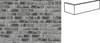 Плитка Joseph Bricks Bricks Lucy Df Плитка Угловая 210x100x24x65 6.5x31 см, поверхность матовая, рельефная